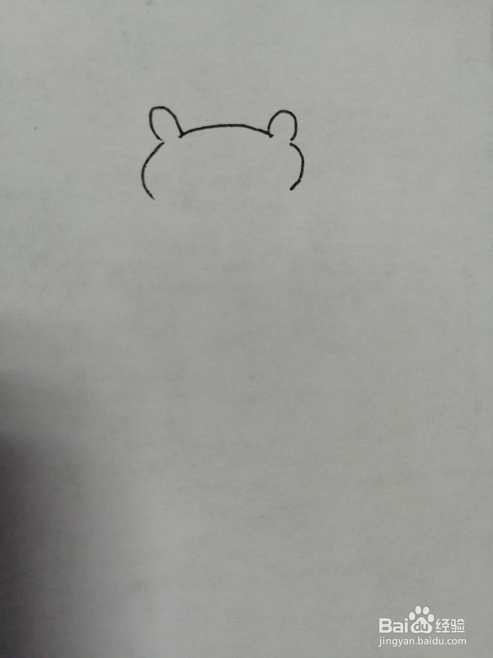 俏皮的小河马怎么画