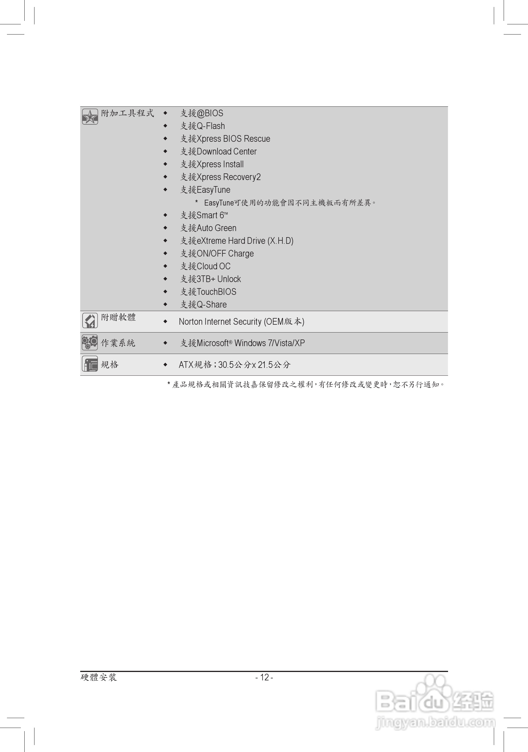 技嘉GA-P67-DS3-B3主板使用手冊:[2]