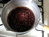 和菓子——三色萩饼