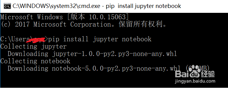 pip安装jupyter notebook