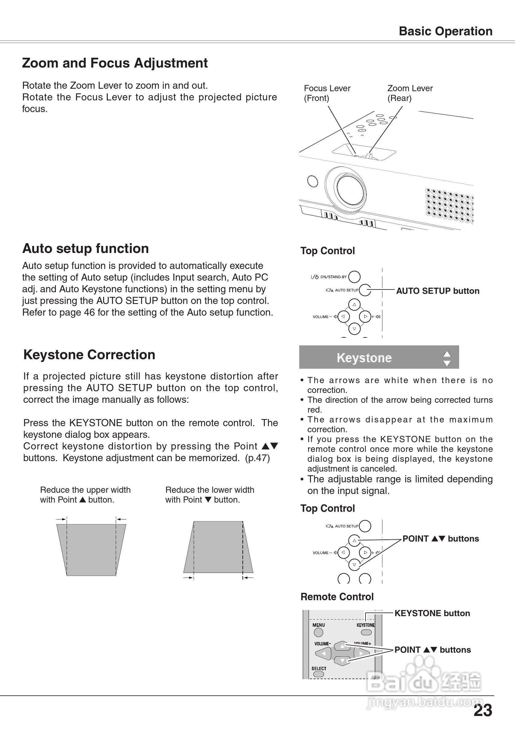 三洋 PLC-XW65K投影机说明书:[3]