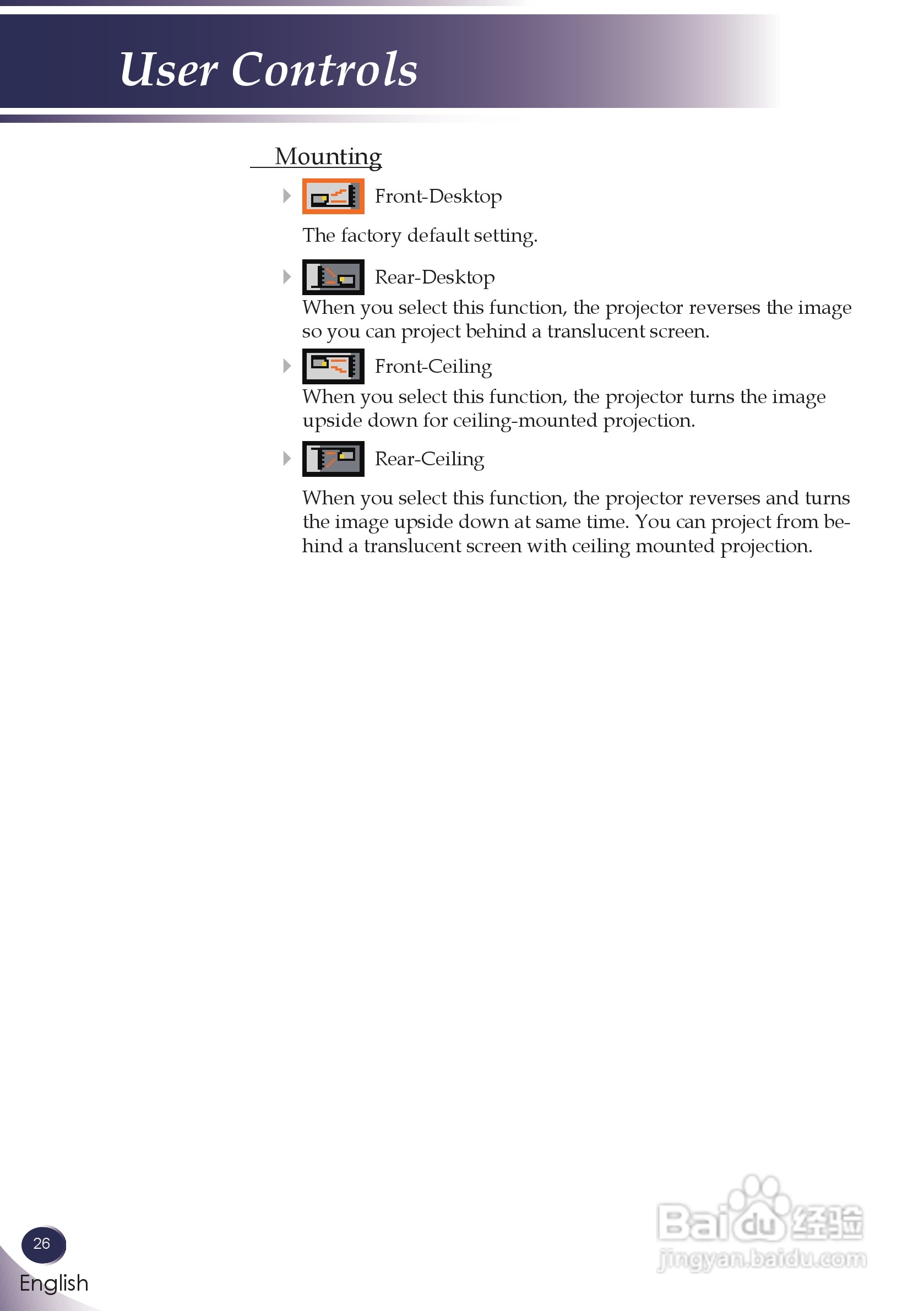 三洋 PDG-DXL100投影机说明书:[3]