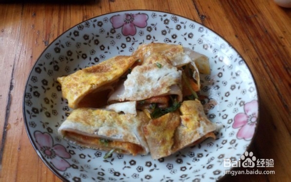 家庭小吃—烤冷面