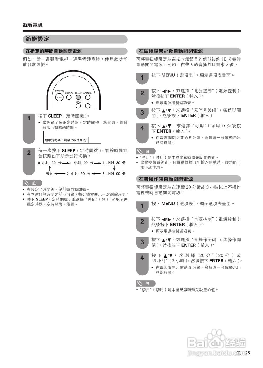 声宝LC-19A35H-WH型液晶电视机说明书:[3]