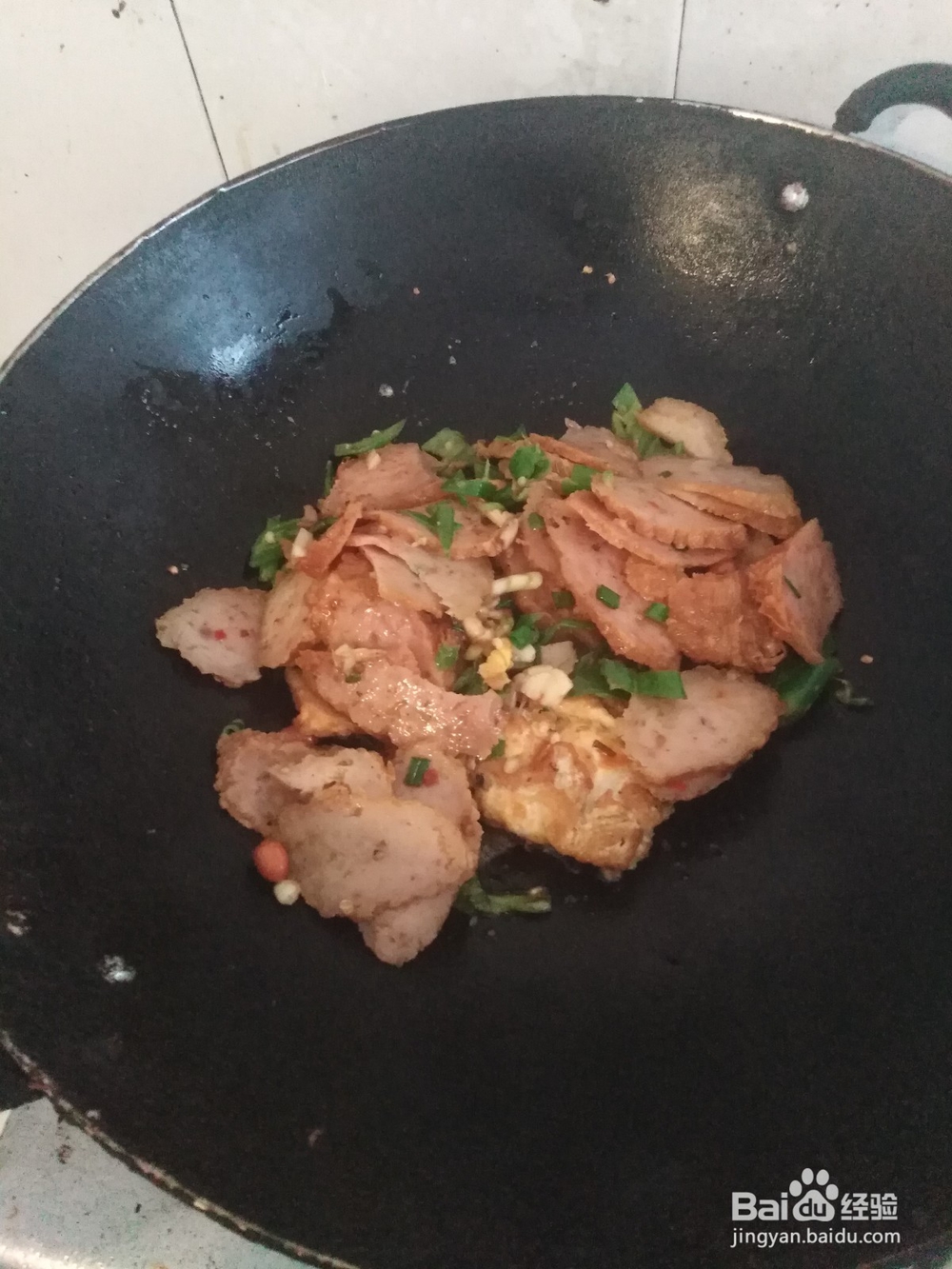 干豆腐肉卷如何炒鸭蛋
