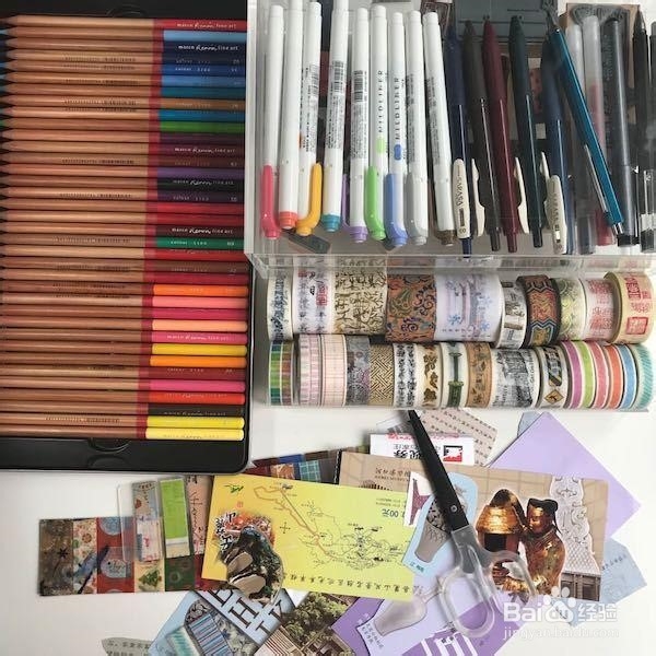 笔记本如何做手帐