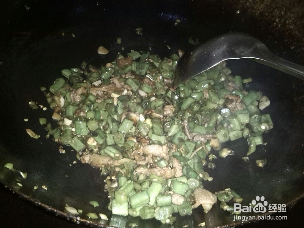 教你怎样做农家小炒四季豆