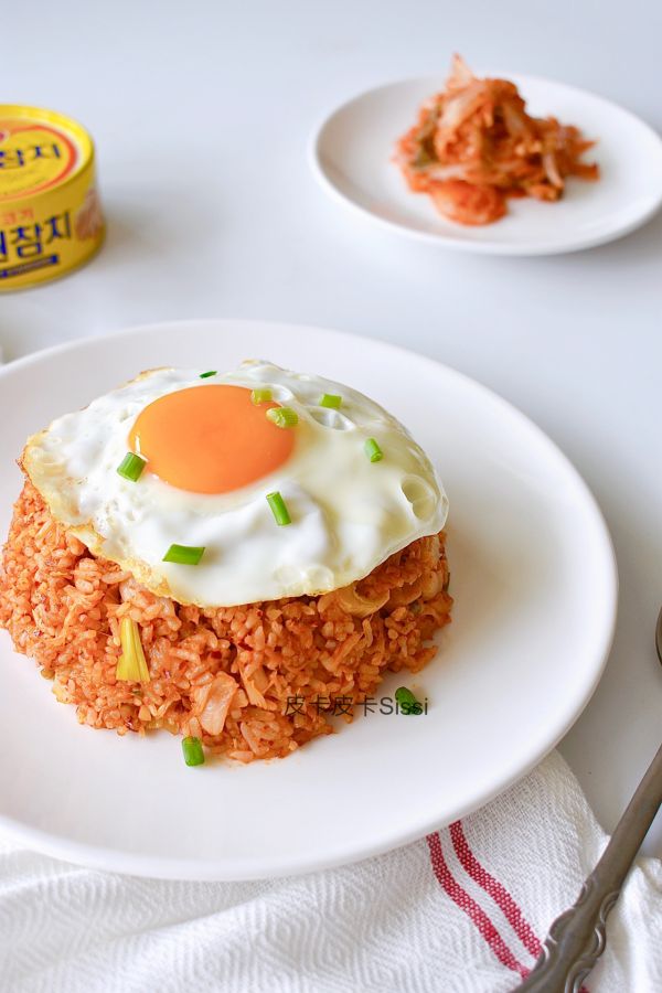 韩国泡菜金枪鱼炒饭