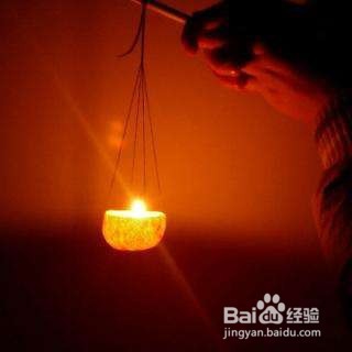 手工6——小桔灯