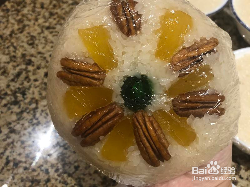 加国无蜜饯版八宝饭的做法