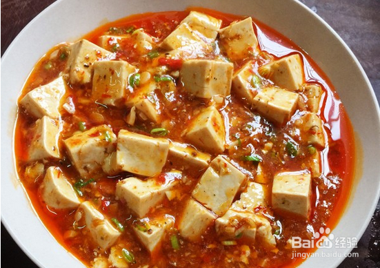 麻婆豆腐的做法