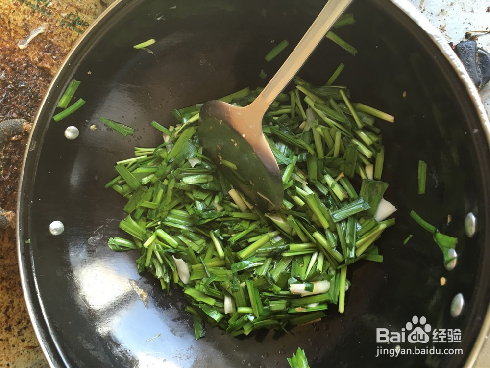 韭菜鸡蛋的做法