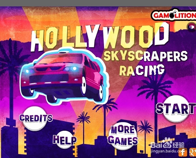 飞跃城市的小汽车小游戏攻略