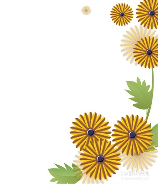 用flash绘制一朵花