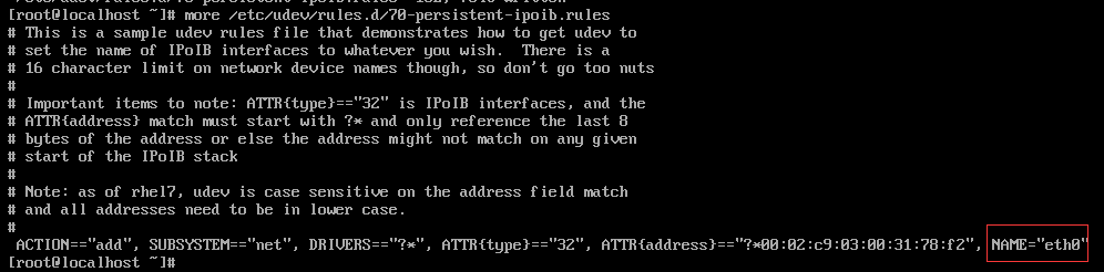 RedHat\Centos如何把网卡eno16777736改为eth0