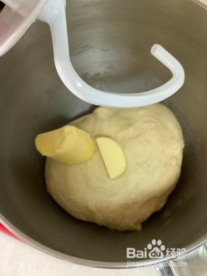 奶油花朵面包的做法