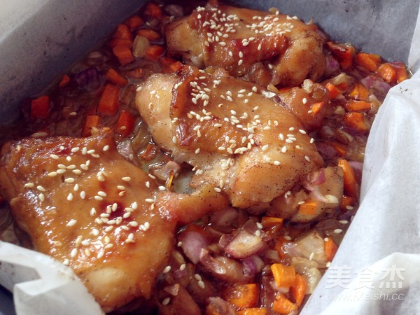 香烤鸡腿的做法