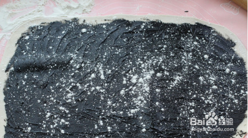 黑芝麻酱花卷的做法