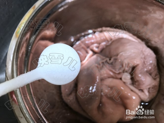 如何将猪肚清洗干净