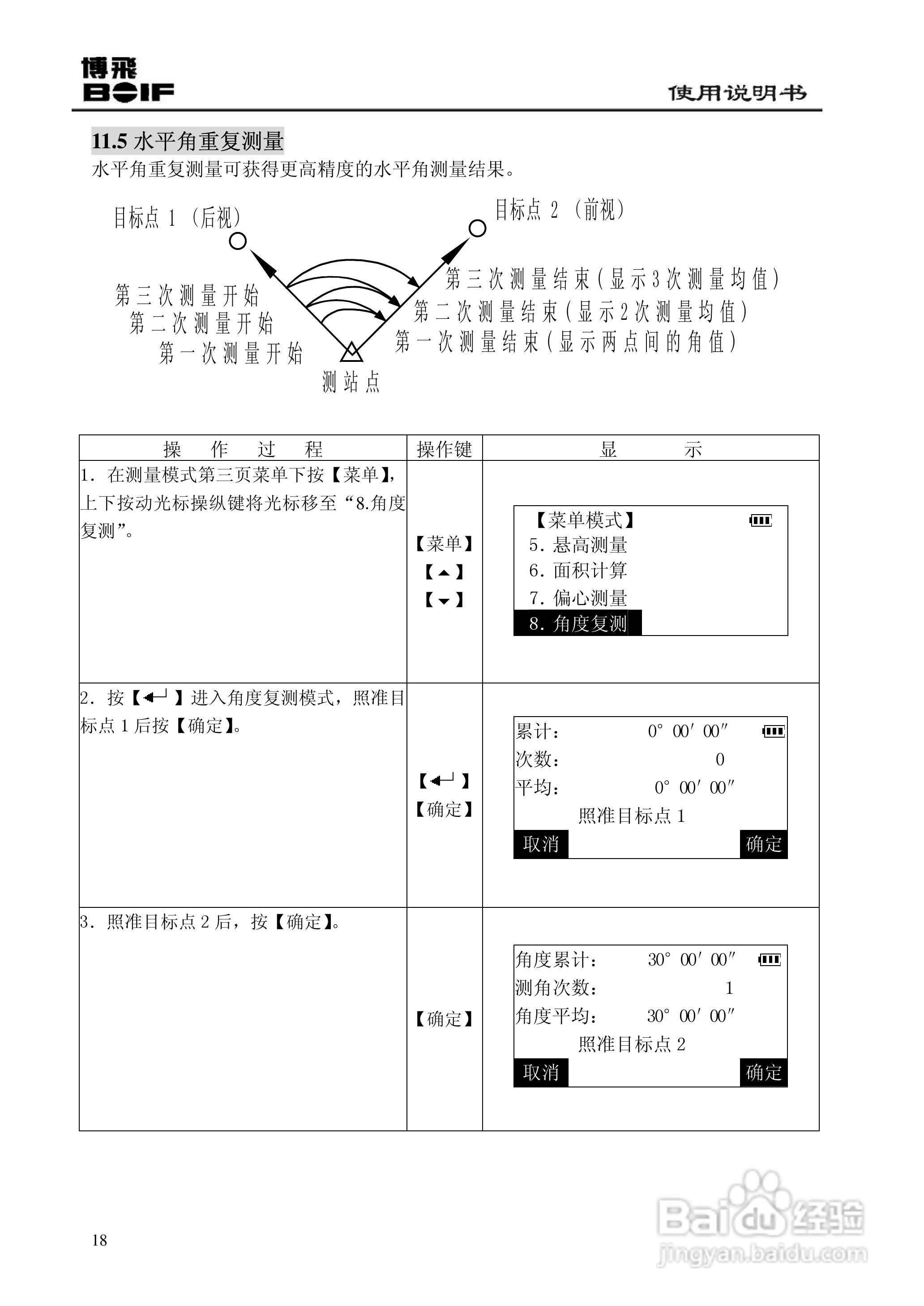 博飞BTS800系列全站仪说明书:[3]