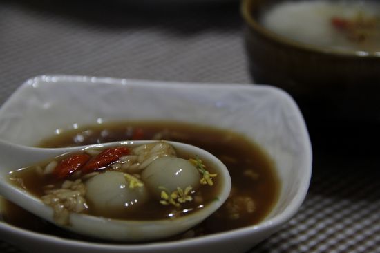 红糖醪糟小丸子