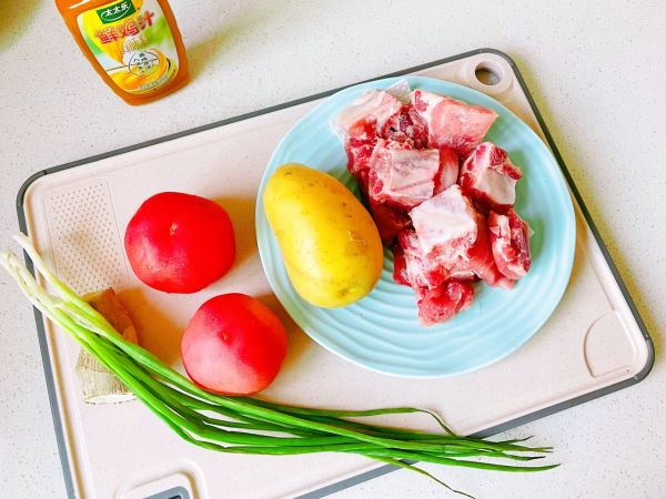 秋日肉排蕃茄红汤