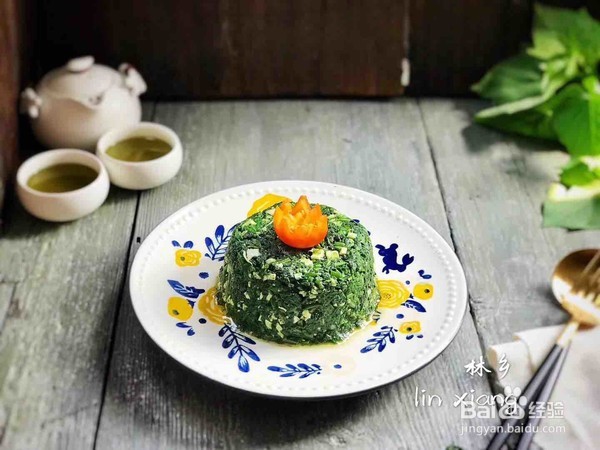 香干拌苕叶的做法