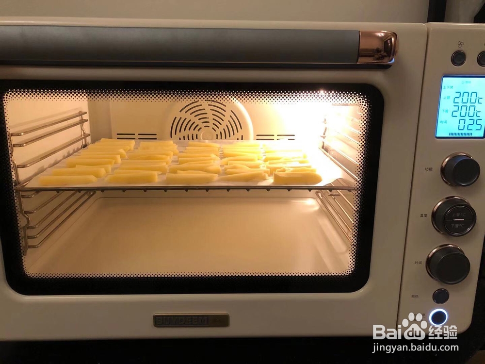 健康美味的原味烤土豆