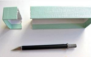 用完纸盒制作精美收纳盒