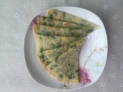 家庭韭菜薄饼