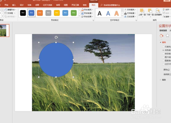 PPT怎么制作立体三维水珠效果?