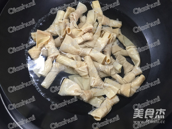 啤酒伴侣—香卤腐皮结