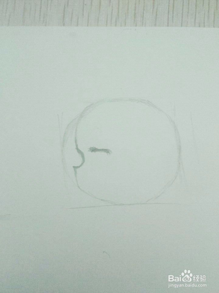 如何描绘动漫人物的侧脸