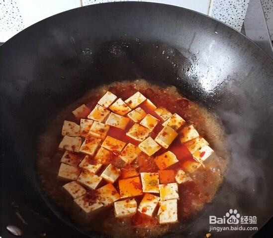 麻婆豆腐的制作方法