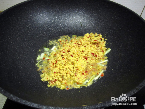 鲊辣椒炒鸡蛋的制作方法