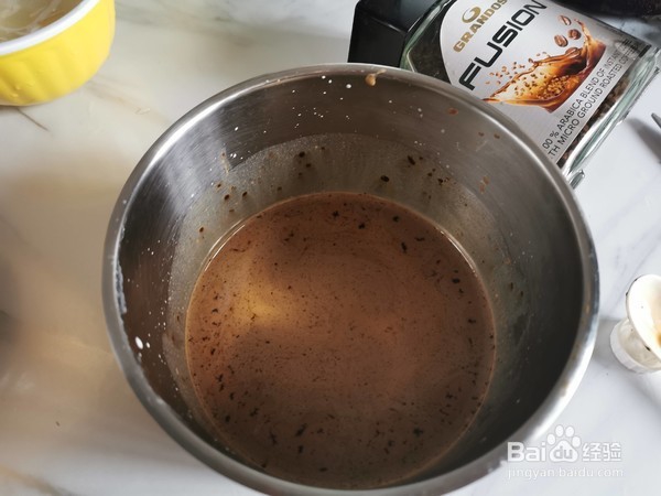 圣诞驯鹿咖啡慕斯