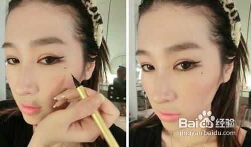 怎样画御女复古妆容彩妆
