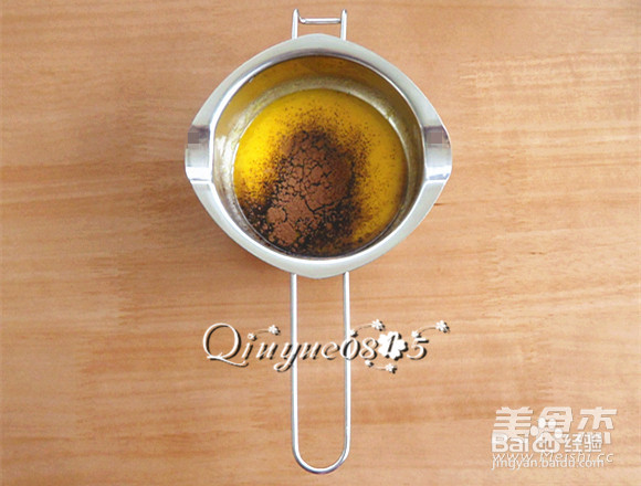 可可蛋糕盏的做法