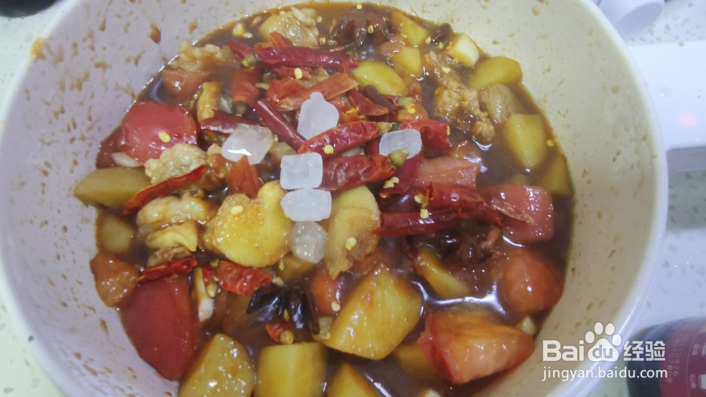 西红柿土豆烧牛腩