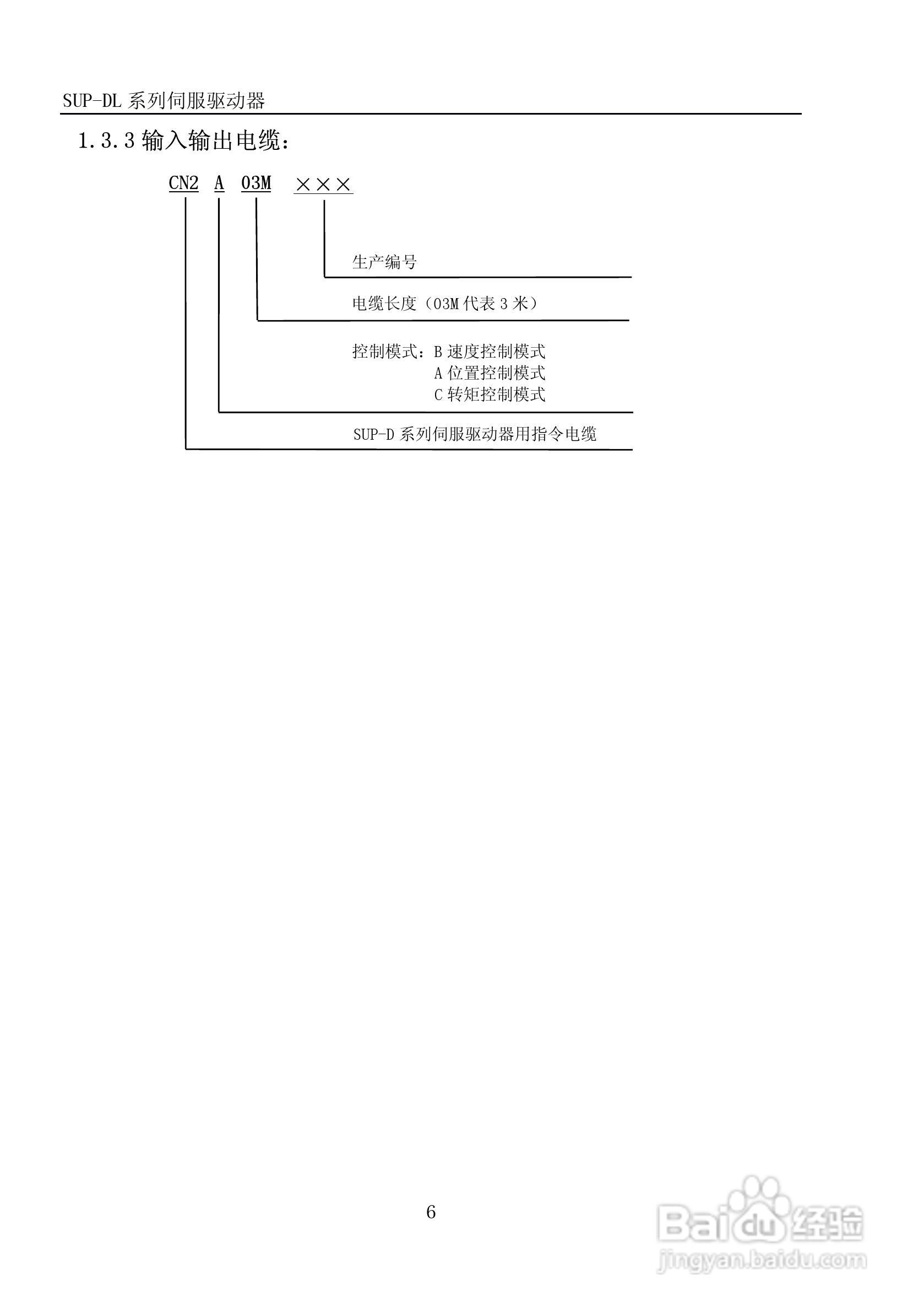 SUP-DL系列伺服驱动器说明书:[2]