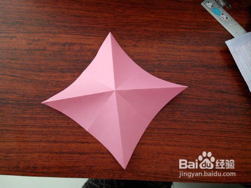 百合花折纸教程