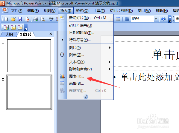 PPT中的柱状图是怎么做出来