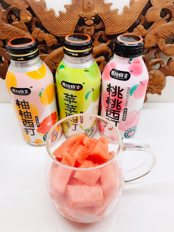 椰香西瓜苹苹西打