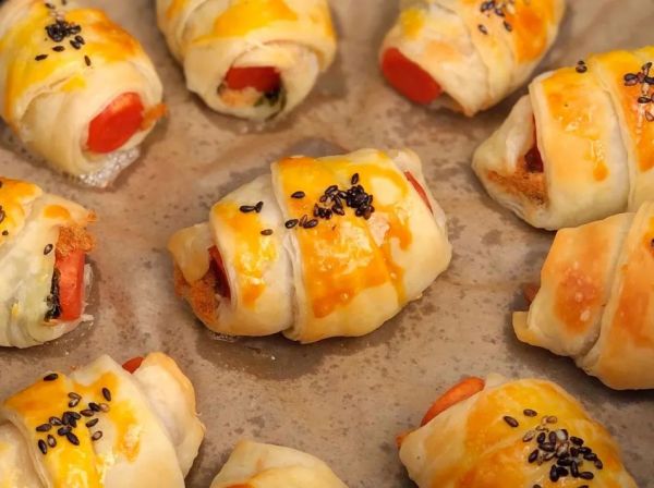 手抓饼迷你牛角酥