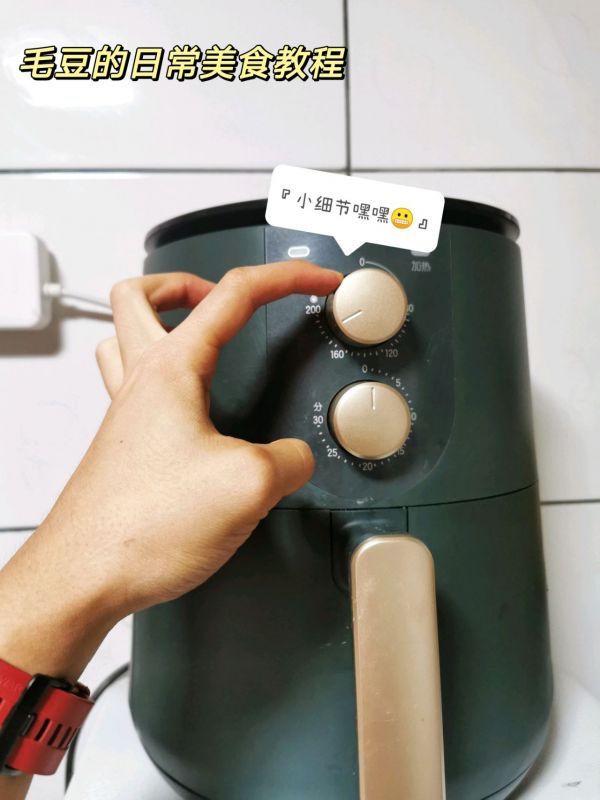 低卡无油烤红薯条