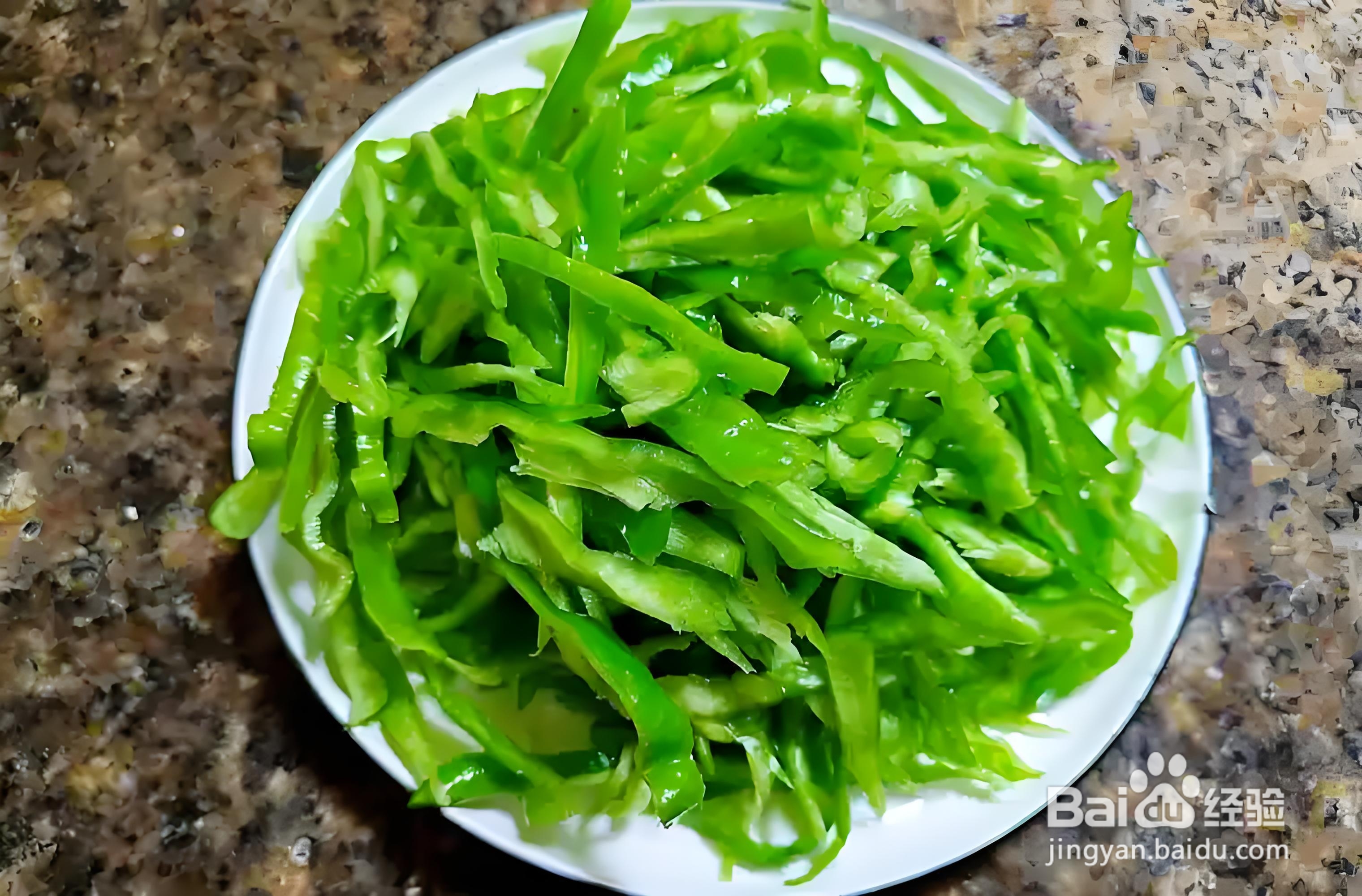 家常扁豆肉丝做法