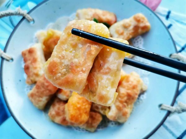 饺子皮土豆丝饼