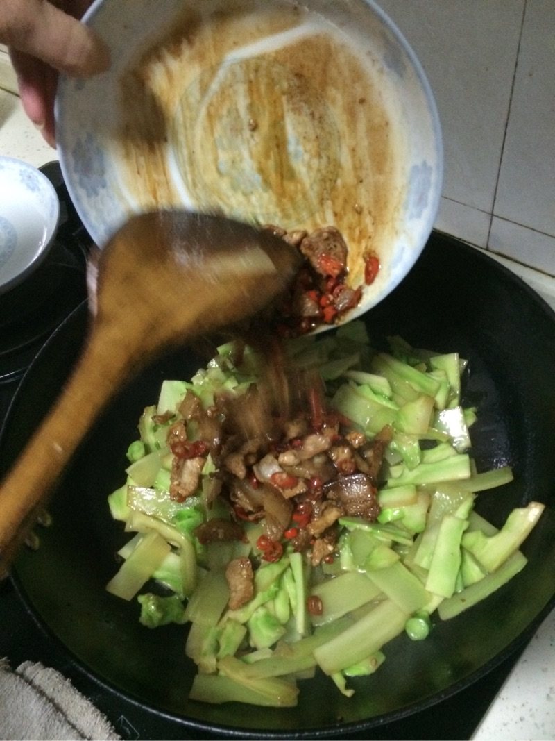 超好吃的芥菜头炒肉，吃货首选！