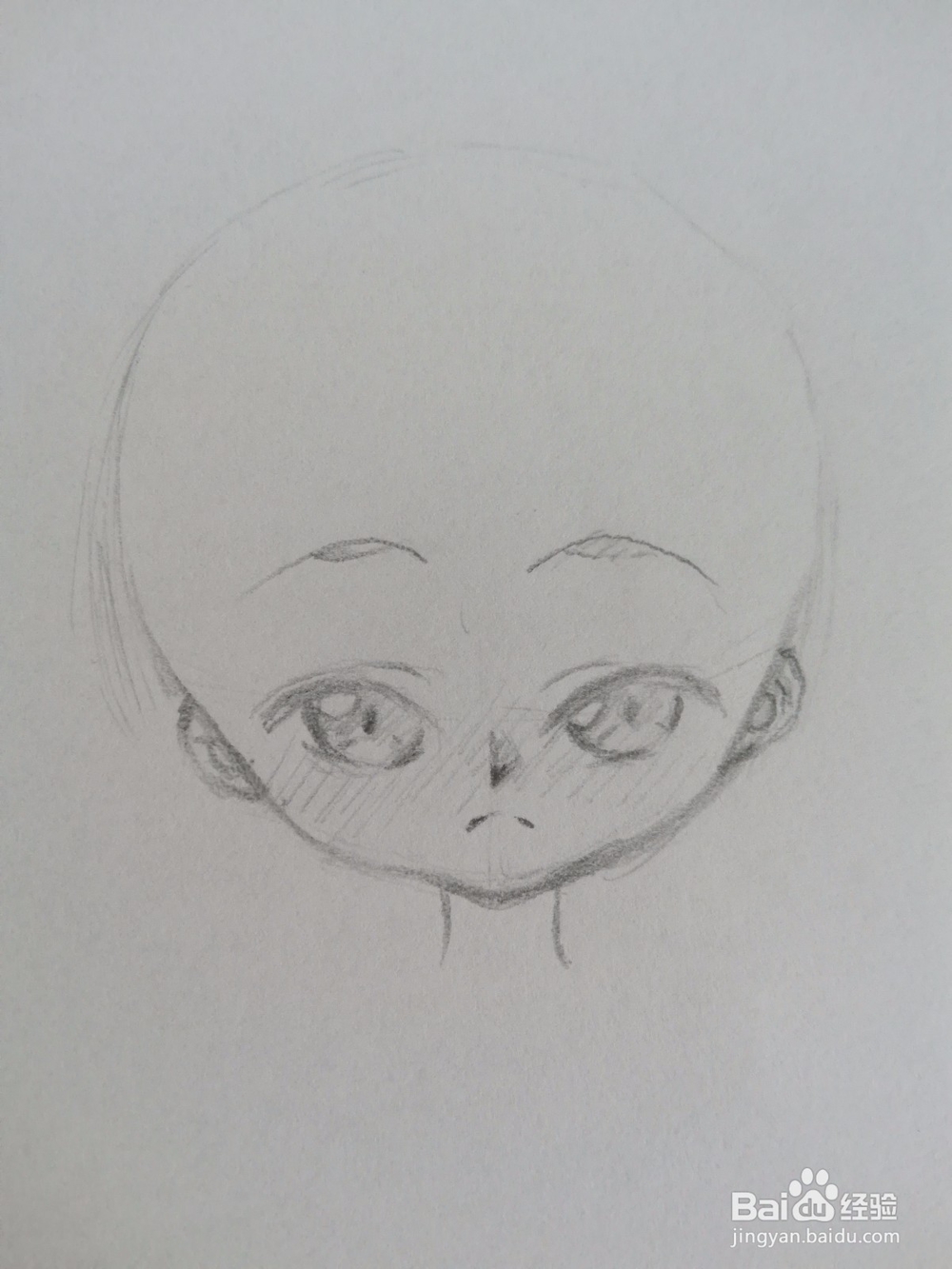 穿着毛衣的漫画人物画法