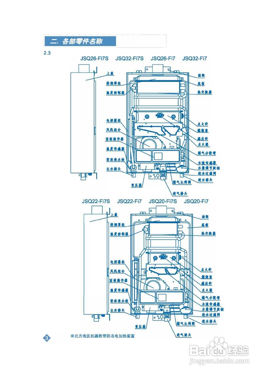 阿里斯顿JSQ20-Fi7型家用燃气快速热水器使用说明书:[1]
